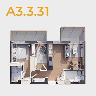 Rzut lokalu A3.3.31